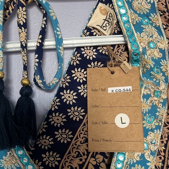 Bohemian dress size L - Picture 3 of 8